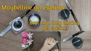 Maybelline gel eyeliner review| Maybelline lasting drama gel eyeliner| best and affordable eyeliner