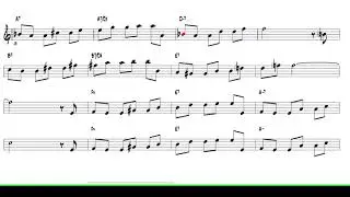 Valsinha - Chico Buarque / Vin&iacute;cius de Moraes (Eb Alto Sax) [Sheet music] cover