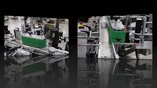 Wrap Labeling Fire Suppressor Tins - EconoLine System
