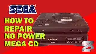Repair Mega CD which does not turn on. #8pins #sega #megacd #retrogaming #consolerepair #howto