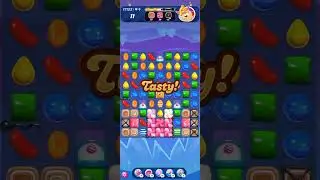 Candy Crush Saga Level 17133 without boosters 糖果大爆險  कैंडी क्रश सागा #candy