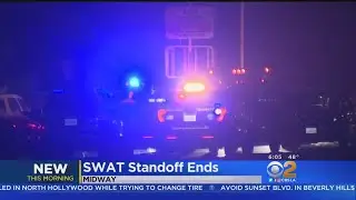 8-Hour Standoff Ends In Midway City
