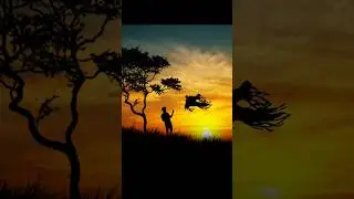 Sunset Photography With PicsArt 2024 | Portrait Photo Ideas | Ai Editing #shorts #youtubeshorts #ai