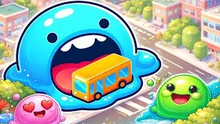 Super Slime.io&ndash;Black Hole Gameplay | Full Map Domination #6#SuperSlime#BlackHoleGameplay#gameplay