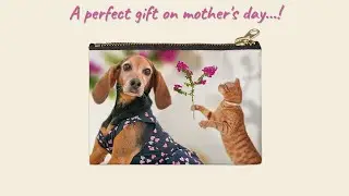 Cute zipper Pouchers... A gift for someone you love...💖