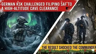 German KSK Challenged Filipino SAF to a High-Altitude Cave Clearance German KSK vs. PNP-SAF