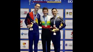Pedro Walgode - Medal Ceremony Solo Dance Worlds 2023, Ibagu&eacute;, Colombia