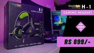 Cosmic Byte H1 Gaming Headset Review | Best Headphones for PS4, Mobile and PC Under Rs 1000