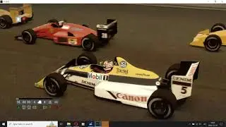 F1 2013 Best Replays 19 F1 Classics Estoril Williams FW12 Light Rain