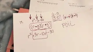 Factoring - “reverse foil”