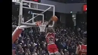 Rare Michael Jordan highlights | Chicago Bulls @ Sacramento Kings (1993) - MJ 36 points