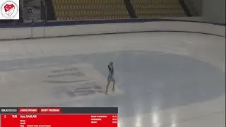 Azra Saglam &ndash; 2025/2026 Turkish Figure Skating Championships SP