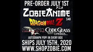 Signed Anime Funko Pop Mystery Box Unboxing (Zobie Mystery Box Anime July 2020)