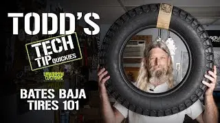 Todd's Tech Tip Quickies: Bates Baja Tires 101 - Superior Off-Road Vintage & Modern Motorcycle Tires