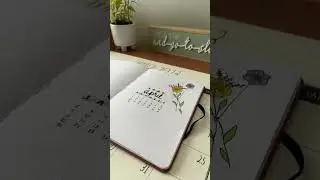 🌸🌱 my april bujo pages: with a spring theme 🎨 #bulletjournal #spring #theme #fyp #shorts #inspo
