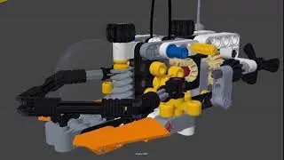 Lego 42064 Ocean Explorer Submersible Animation