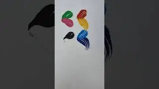 Easy and simple rangoli design || #ytshorts #asmr #viralasmr #asmrrangoli #satisfying #viral