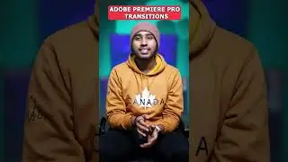 ADOBE PREMIERE PRO TRANSITIONS #videoediting #ytshorts #short #shorts
