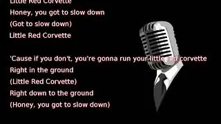 Prince - Little Red Corvette (lyrics)