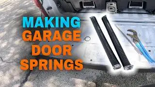 Changing Garage Door Springs THE RIGHT WAY!