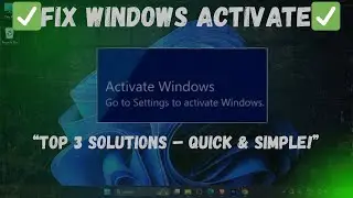 How to Activate Windows Permanently ✅(Digital License Method)✅