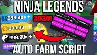 NINJA LEGENDS | HACK/SCRIPT | INSANE PETS | AUTO EVERYTHING
