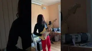 Sava Bogorad plays along Ukrainian National Anthem