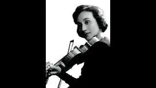 The Art of Erica Morini -- Brahms Hungarian Dances (selection, 1945)
