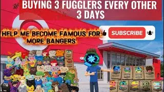 BUYING 3 FUGGLERS EVERY OTHER 3 DAYS part 1 #buying #fuggler #vairal @Bluetele @MrBeast 