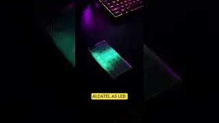 🌈 PHONE WITH RGB LIGHT. UNIQUE SMARTPHONE - ALCATEL A5 LED. MUSIC AND LIGHT