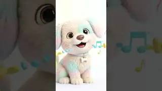 D for dog 🐶 ABC learning for kids little krishika #shorts