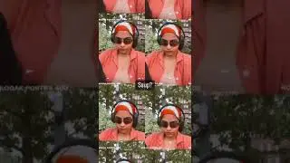 Punarnavi Bhupalam with Cute Goggles Chilling Herself Lonely Feeling New Video