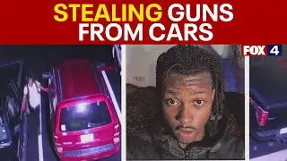 Trackdown: Help find Tarrant County car burglars who stole guns from vehicles