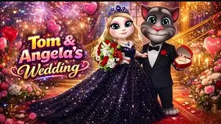 My angela 2 and My tom Wedding. My talking anglea 2 & My talking tom 2.