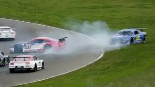 Trans Am Western Championship race 2 lap 1 Thunderhill