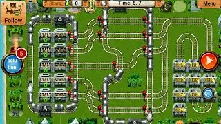 Train Track Maze - Classic Make Puzzle Game - Android Gameplay #1542