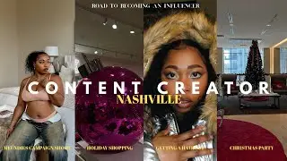 Shooting at $6M House, Brand Campaigns & Jack Daniels Christmas Party | Content Creator in Nashville