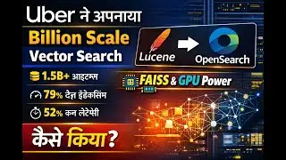 Uber ने Billion-Scale Vector Search के लिए OpenSearch को कैसे अपनाया? | Engineering Insights (Hindi)