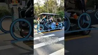 Golf Cart Parade #disneyvacation