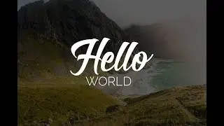 Hello world programmng in C