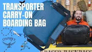 OSPREY TRANSPORTER CARRY-ON BOARDING BAG - LEGGERA E FUNZIONALE - RECENSIONE COMPLETA