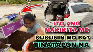 Dumpster diving Napa Luha ako sa nakikita kong Nagugutum samantalang dito Pinagtatapon ang pagkain