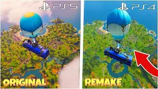 We Recreated the Fortnite Ps5 Gameplay Trailer on Ps4 | Recreating Fortnite Trailers pt.17