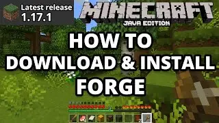 Minecraft Java 1.17.1 How To Download & Install Forge (Install Mods) (Tool Belt Mod) Tutorial