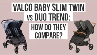 Сравнение колясок для двойни: Valco Baby Slim Twin и Duo Trend
