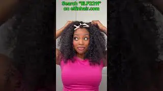 Quick & Easy Curly Half Wig Tutorial for a Gorgeous New Look!