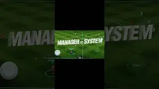 Именно из-за этого механизма управления у вас ничего не получается #efootball #shorts