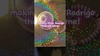 Olivia Rodrigo based slime #results #oliviarodrigo #traitor #purple #livies #sour #slime #clear