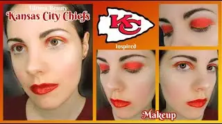 Kansas City Chiefs Inspired Makeup Tutorial