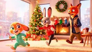 Nick & Judy’s Magical Christmas Journey with Violet 🎄✨ | Zootopia 2